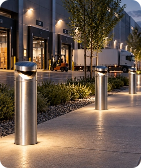 Transport hubs and logistics sites